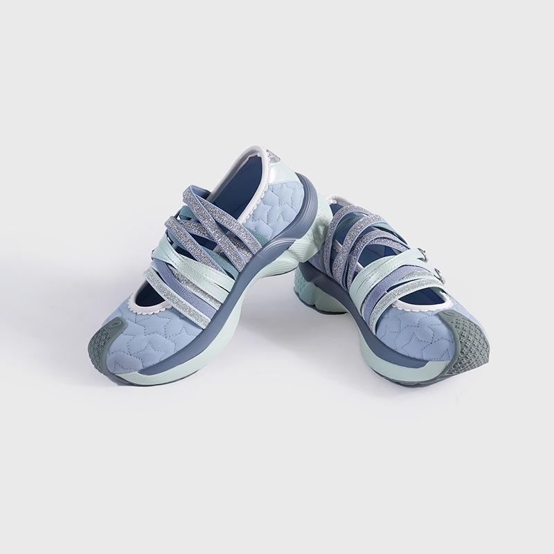 

Фабричная индивидуальная летняя обувь интернет-знаменитости, новые балетки, женская плоская повседневная обувь, одинарная обувь с полыми ремешками, спортивная обувь для суставов 40 синий