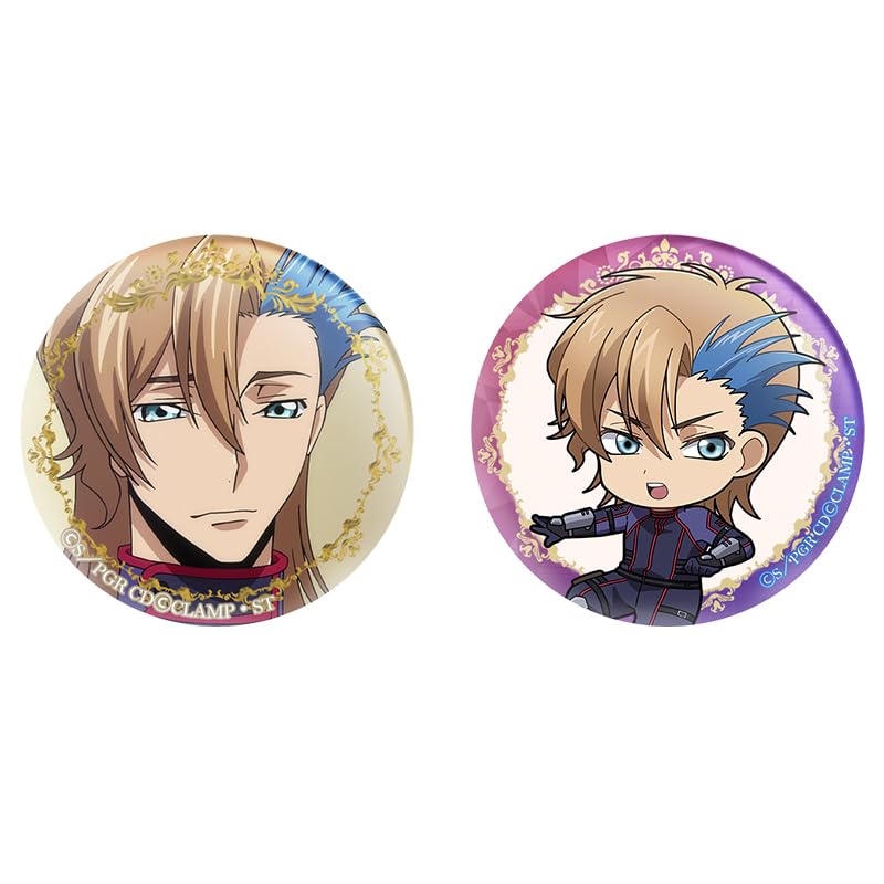 Code Rose of Recapture Ash Can Badge Set Geass