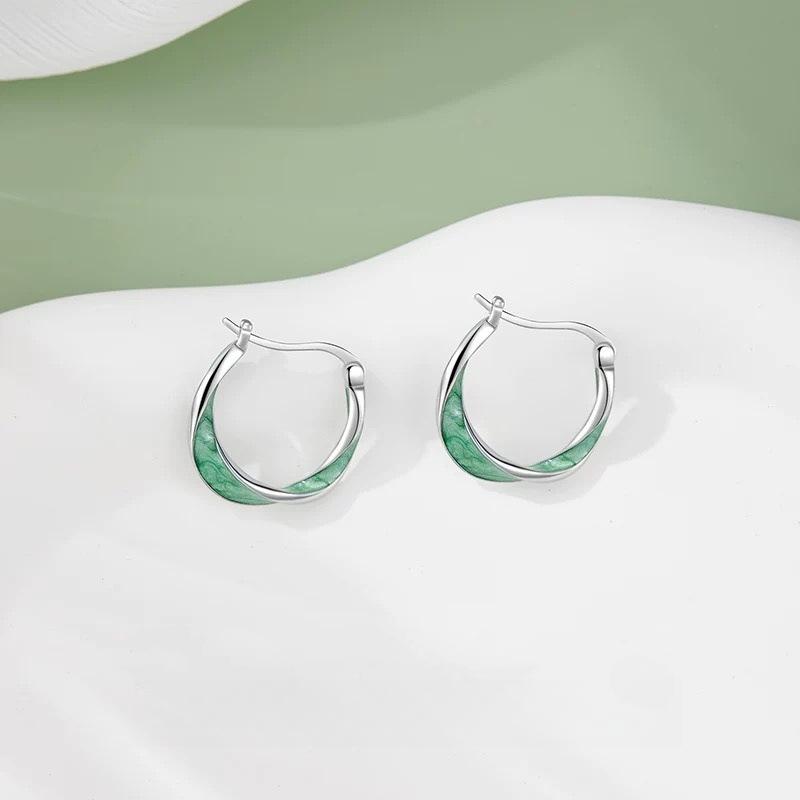 Mobius Rings, Earrings, Women's New Niche Light Luxury, High-end Ear Buckle Ear Jewelry, Birthday Gift.
