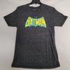 Batman Shirt Mens Large L Black DC Comics Casual Retro Outdoors Classic Logo NWT