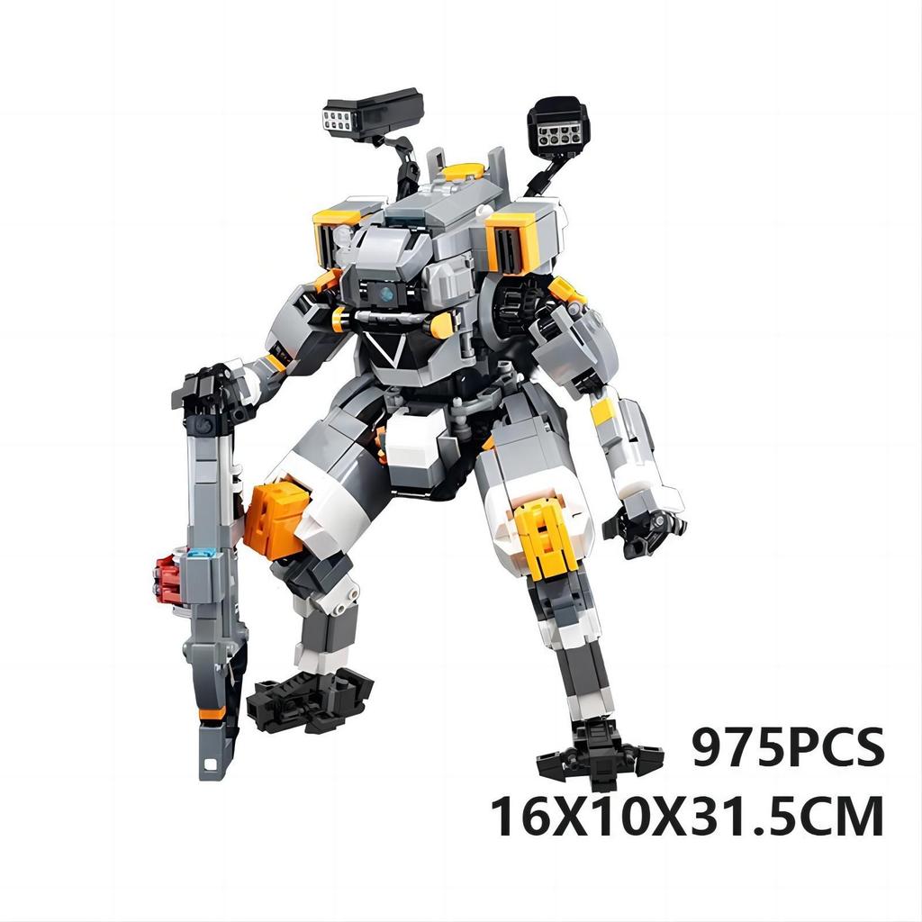 Building Blocks Titan Peripheral Pioneer Titan Robot Fall Assembling Building Blocks