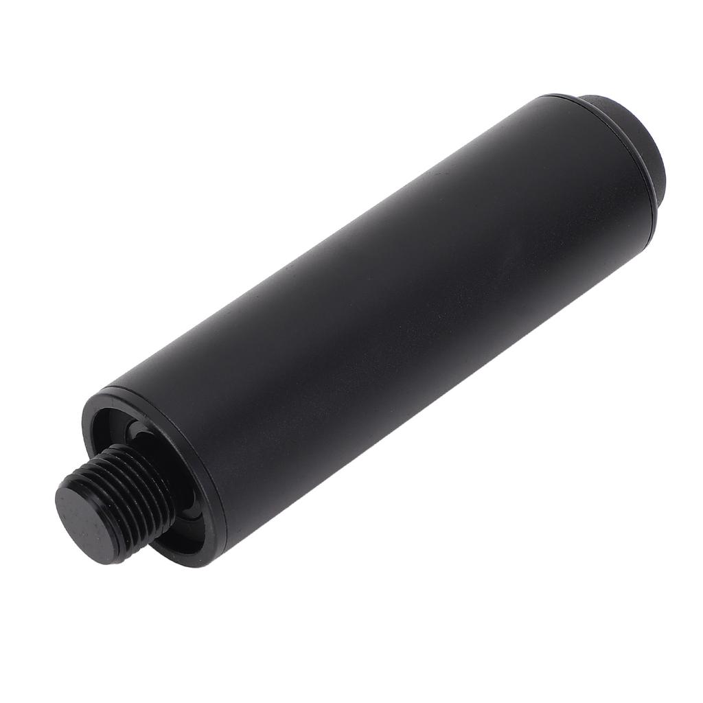 Extensor pentru tacuri de biliard de 4 inch cu bara de protectie din cauciuc Accesoriu pentru biliard pentru extensie pentru tacuri de biliard din aluminiu