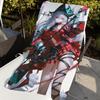 Game Arknights Skadi  Towel Sports Quick Dry Travel Camping Gear Sandproof Soft Light Large Beach Towel