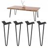 Metal Legs For Table Coffee Table Hairpin Legs Diy 41 Fi10