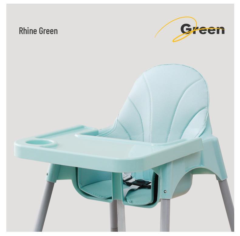 Stapelbarer Hochstuhl für Babys und Kleinkinder für den Gebrauch zu Hause, im Restaurant und im Hotel