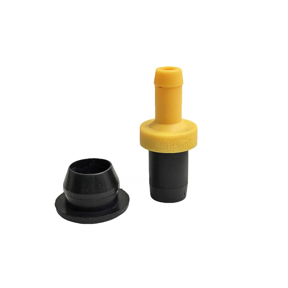 PCV Valve 17130-PWA-003 Grommet 11855-P72-000 For Honda Civic 1.6L 96 97 98 99 00 Crankcase Ventilation System Replacement Ventilation Valves 4