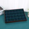 Walnut Jewelry Display Tray for Rings, Necklaces, and Bracelets