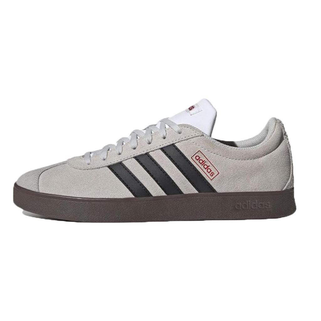 Adidas VL COURT 2.0 Wear resistant And Lightweight Low top Skateboard Shoes Unisex Light Blue HQ1802(Team1375-BAG)
