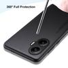 Luxuriöse PU-Lederhülle für Xiaomi Poco F7 5G Rückseite Silikon Stoßfester Schutz Handyhülle für Redmi Turbo 4 Pro PocoF7