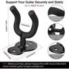 Wall Mount for Guitar - Black - 3pcs - Carbon Steel - Non-slip - Multifunctional