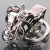 Silver Color Lover's Gifts Motor Shape Key Rings Key Chain Cool Car Key Ring 3D Motorcycle Design