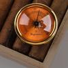 Mini Hygrometer Analog Hygrometer Mechanical Round Hygrometer Humidity Gauge for Cabinet Cans 1.77 Inch ( Gold )