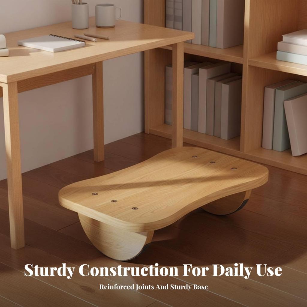 Rocking Foot Rest Low-Height Furniture Easy to Clean for Students