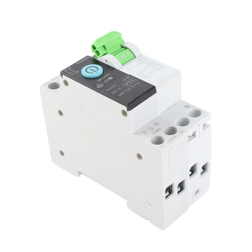 Wifi Intelligent Circuit Breaker for Tuya Remote Mobile APP Control 1P Circuit Breaker for Household
