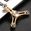 Tri-Spinner Fidget Divertente Giocattolo per Bambini e Adulti Fidget Spinner Metallo EDC Spinner per le Mani per Autismo e ADHD Giocattolo Puzzle Antistress B0127