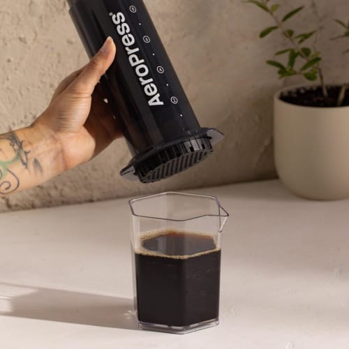 AeroPress Original XL Coffee Press, All-in-One Large French Press with Pour-Over Spout and Espresso-Style Manual Brewer, 2-Minute Brew for Less Bitter