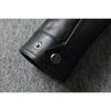 Chinese Size Removable Hooded Leather Jacket Men Genuine Cowhide Leather Coat Slim Biker Clothing Mens Coat Winter Veste Cuire Homme