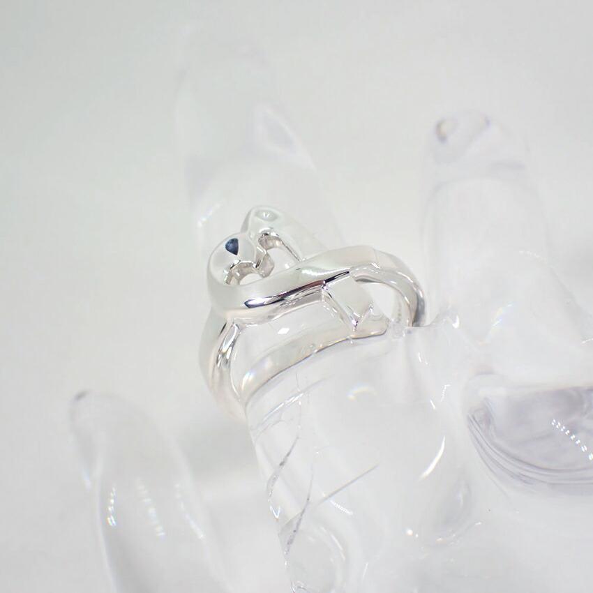 [Used] TIFFANY 925 Loving Heart Ring Size 9/Size 9/g535-84