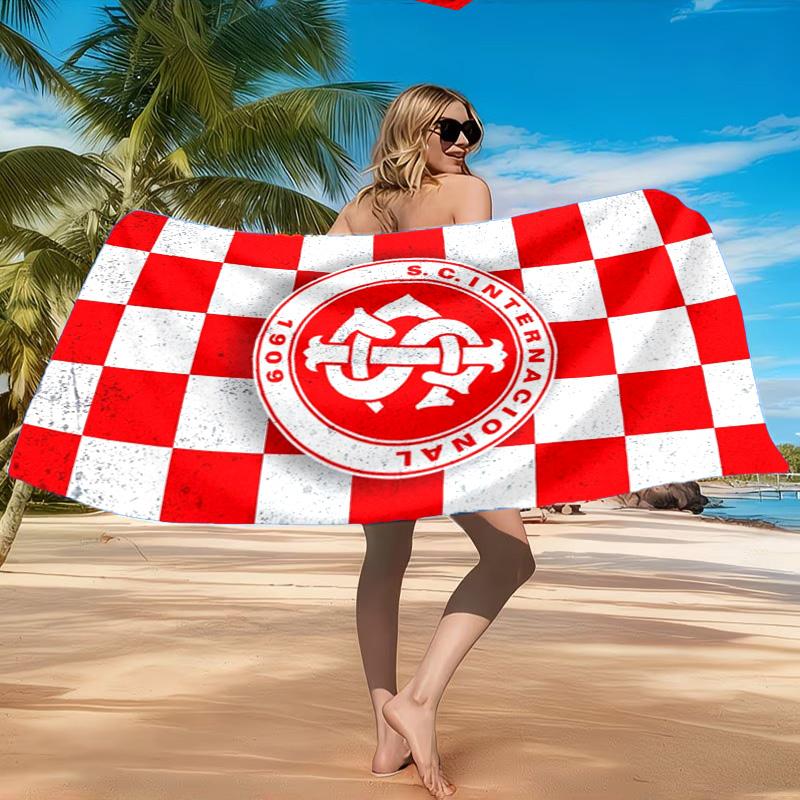 Always Fight Spirit Printed Microfiber Beach Towel, Soft And Absorbent, Quick-Dry, Ideal for Summer Travel, Beach Essential, Swimming Pool