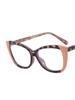 Cat Eye Blue Light Blocking Glasses Retro Square Frame for Women Men Computer Eyewear Fashion Optical Glass