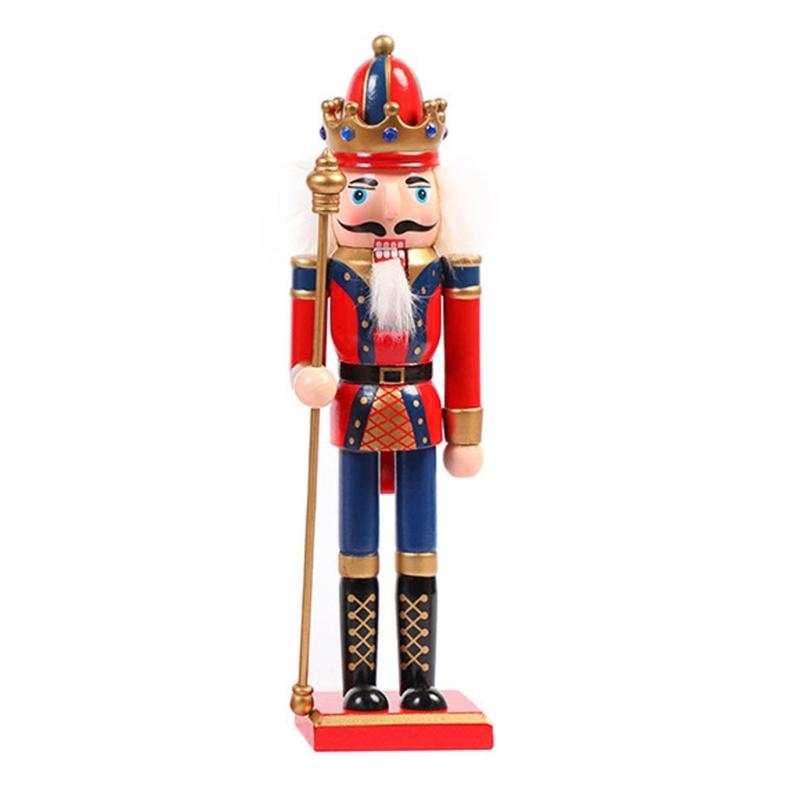 Christmas Nutcracker Ornament Set Mini Wooden Nutcracker Christmas Ornaments
