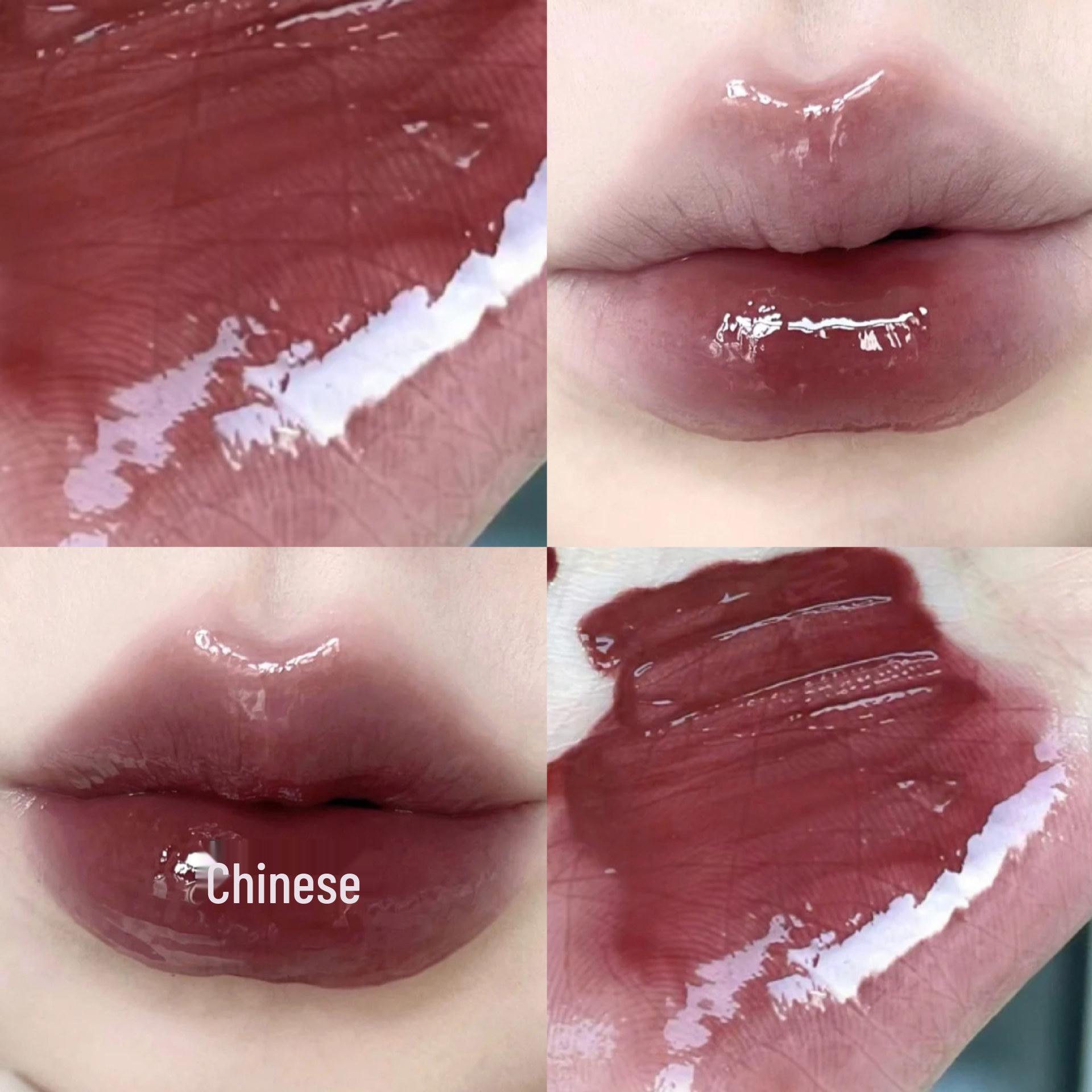 Gegebear Dewy Seal Long-lasting Plump Lip Gel Gloss Lipstick