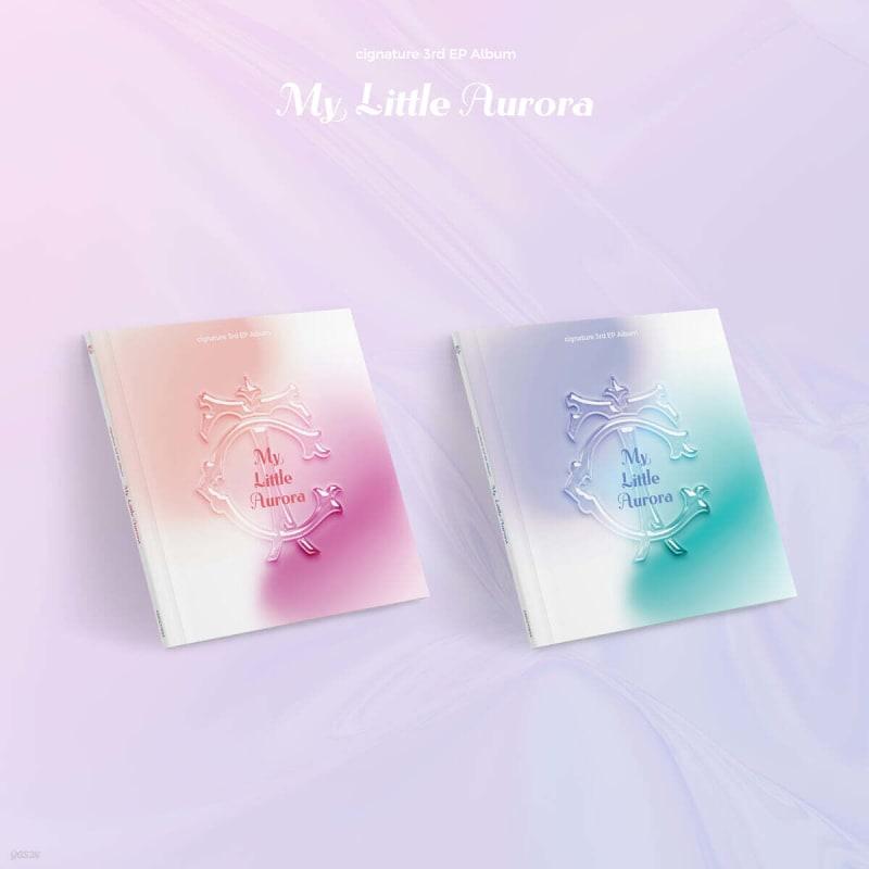 

cignature - 3rd Mini Album: My Little Aurora [1 out of 2 versions randomly sent]
