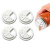 Air Tight Seasoning Jar Lids Adjustable Refillable Spice Lids Convenient Mason Jar Lids  Kitchen