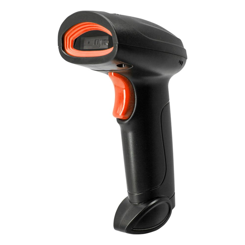Kabelloser 1D-Barcodescanner 2,4 G + BT + USB-Kabelverbindung CCD-Scankopf für Papier und Bildschirm