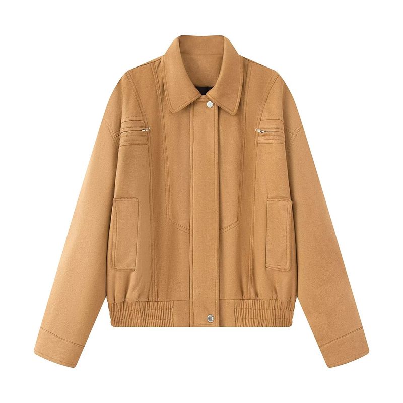 Times New Luxury American Retro Sweet Cool Style Fashionable Super Nice Fancy Short Work Clothes Motorcycle Jacket