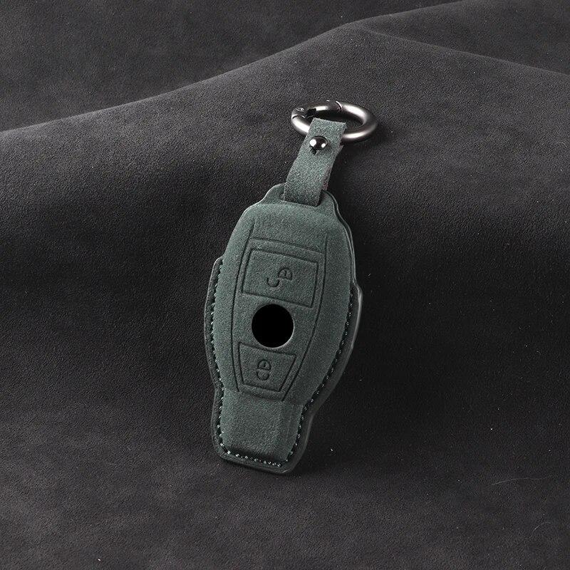 Car Key Case Cover For Mercedes Benz A B C E S Class W204 W205 W212 W213 W176 GLC CLE CLA GLB GLC GLS AMG W177 W222