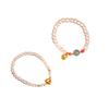 New Chinese Style Freshwater Pearl & Agate Beaded Bracelet - Luxury Women's Non-Fading Jewelry
