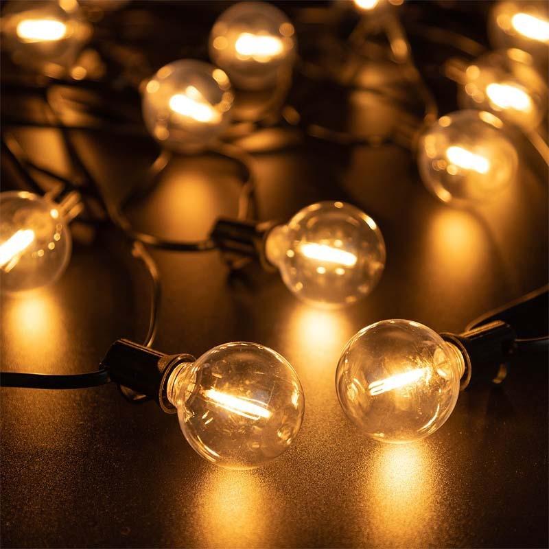 G40 Led Bulb Pack With Waterproof Plastic Shell And E12 Base For Hotel Lighting