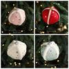 8CM Christmas Ball Ornament Shatterproof DIY Crafts Christmas Baubles Foam Christmas Tree Pendant Holiday Decoration