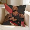 Basketball player DDamian Lillard Square DoubleSided printed Pillow Case Bedroom Bedside Pillow Sofa Cushion Cover