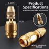 High Pressure Brass Spray Nozzle Brass Atomizing Tip Pesticide Sprayer Nozzle  Greenhouse Watering