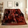 Buffy Season Flannel Blanket Throw Blanket Soft Warm Sofa Bed Camping Car home Decor Unique Christmas Gift C930851