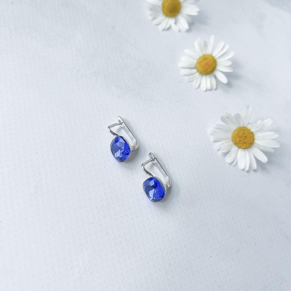 Silver Earrings with Cubic Zirkonia (60001722)