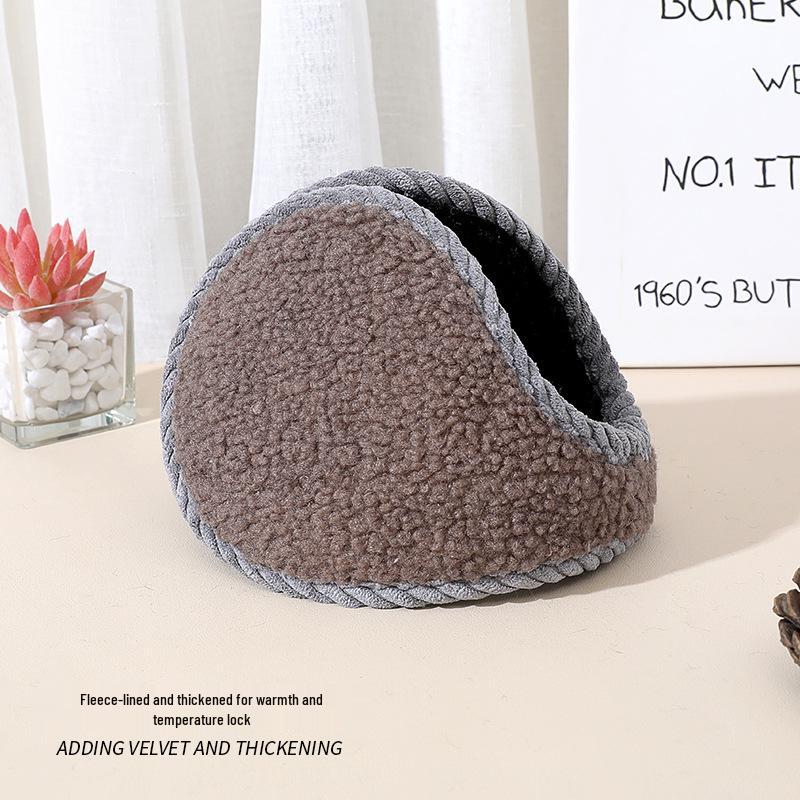 Unisex Velvet Winter Earmuffs: Cozy, Antifreeze Ear Warmers for Cold Weather Protection