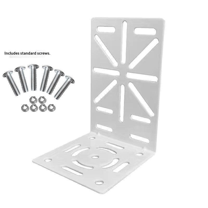 For CCTV Camera Pole Clamp Mount Bracket 360 Degree Rotation Security Camera Holder Stand