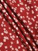 Sinseuden Scarlet Frill Long Dress