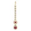 Gold Plated Traditional Kundan Stone Choker Necklace With Earrings & Maang Tikka Jewellery Set for Women
