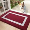 Olanly Indoor Door Mat Non-Slip Mat For Entryway Absorbent Resist Dirt Entrance Mat Washable Low-Profile Inside Floor Doormats