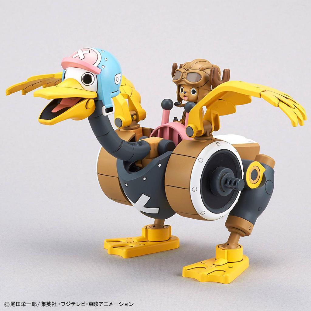 BANDAI SPIRITS ONE PIECE Chopper Robo 1 2 Tank Chopper Plastic Model Kit & (Chopper & Wing) Pre-colored