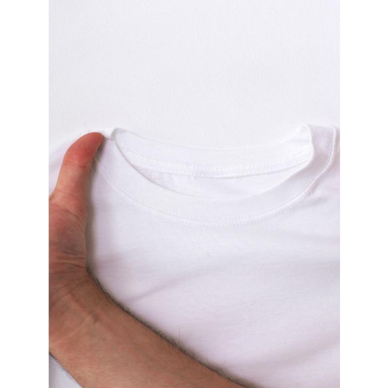 Europäische Größen Herren Lustiges Hahn & F-Caw-F Aufdruck T-Shirt - Groß & Übergröße Atmungsaktives Feuchtigkeitsableitendes Sommer-T-Shirt