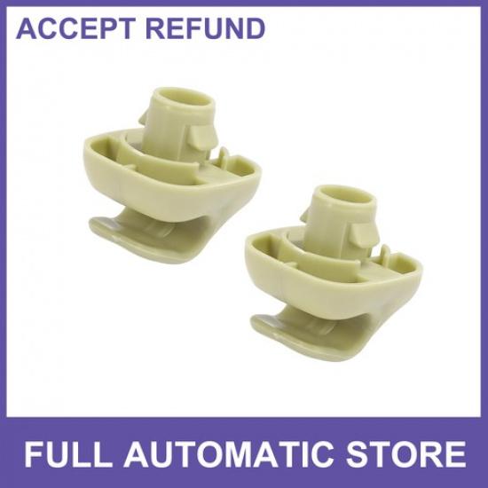 2pcs Car Plastic Sun Visor Hook Clip Bracket Retainer for Honda Civic 2000-2011