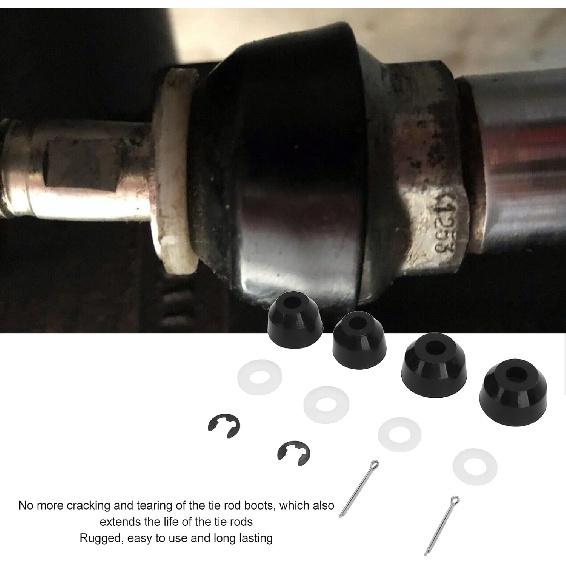Tie Rod Boot Kit for Kubota BX GR Replacement Tie Rod Rubber Boot Kit