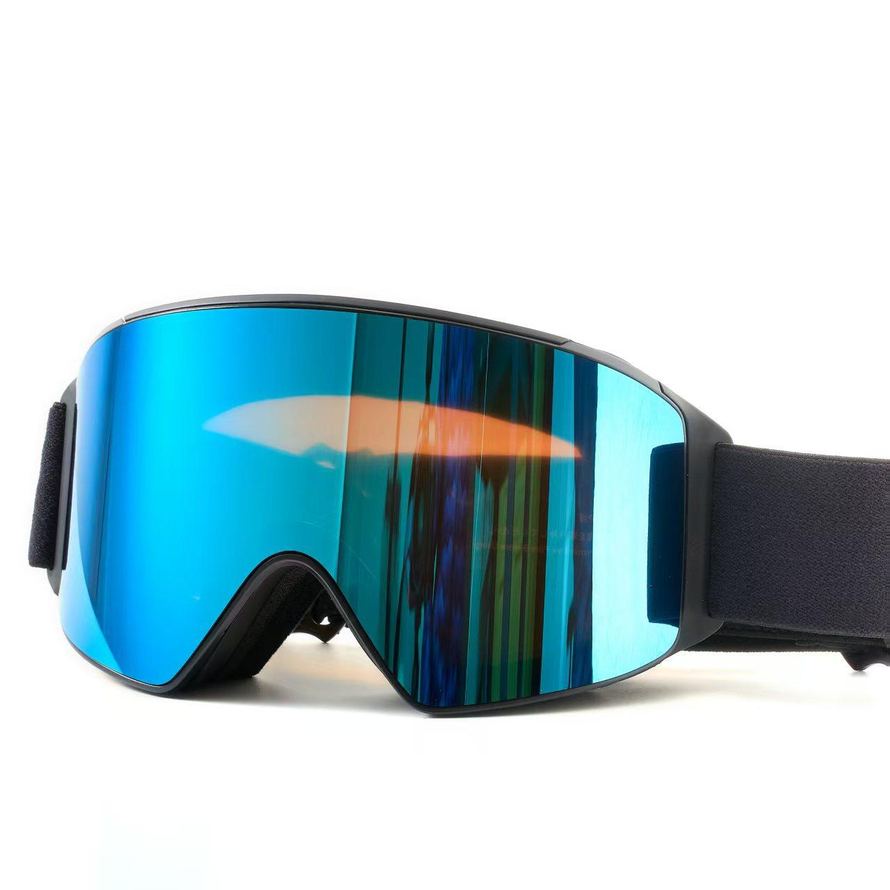 New Magnetic Ski Goggles with Double-Layer Anti-Fog and UV Protection REVO Adjustable Vision Myopia Ski Goggles CY-01