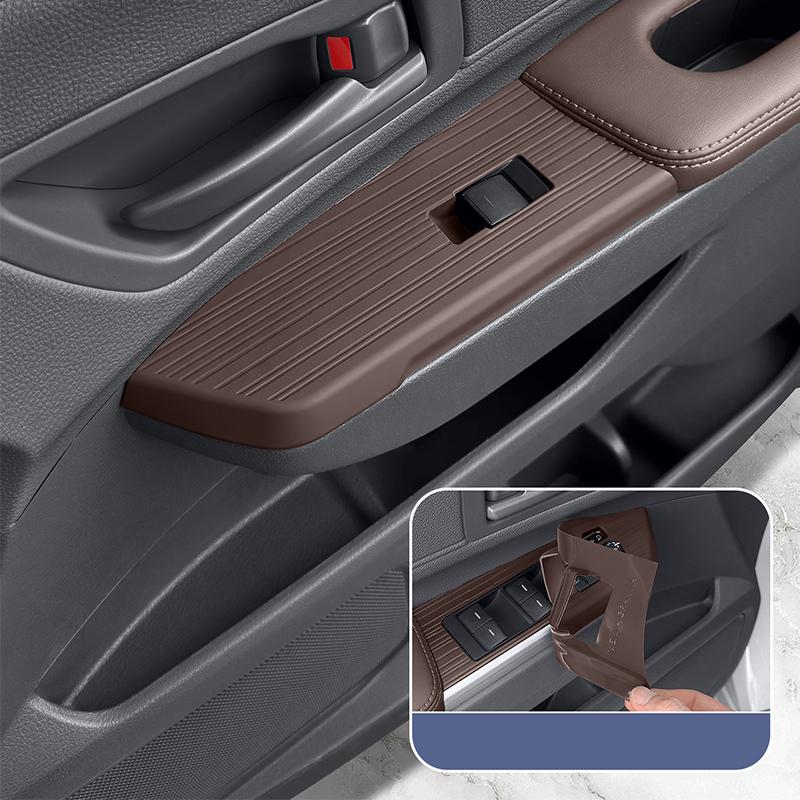 Car window lifting panel silicone pad interior protective equipment for Toyota Sienna XL40   2024 2025