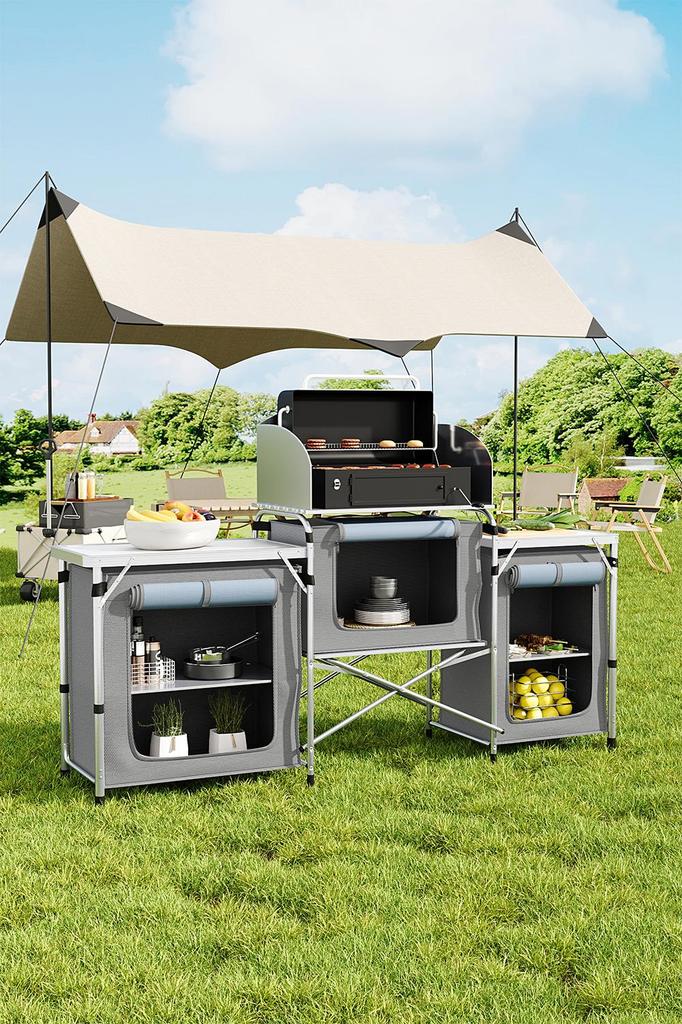 Aluminium Camping Table Outdoor Camping Kitchen